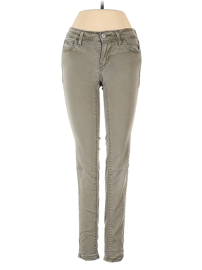 Pre-owned Levi's Jeans In Green