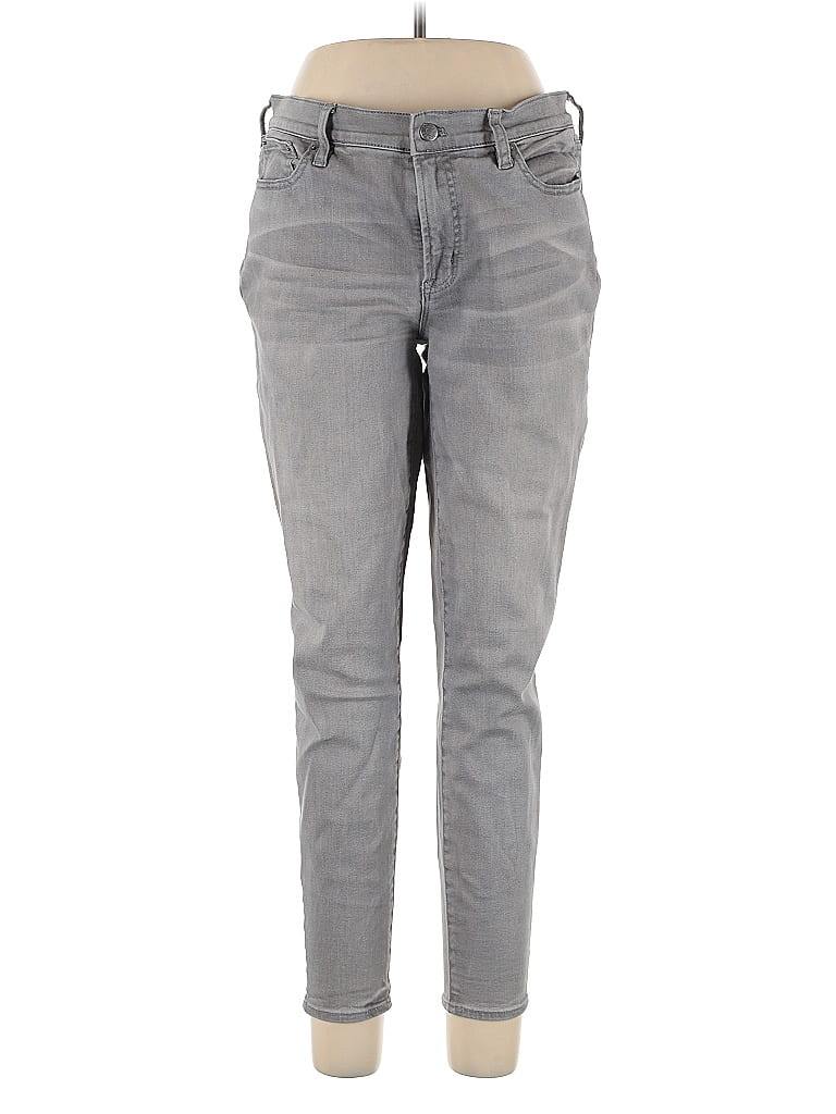 Pre-owned J.crew Factory Store Jeans In Gray