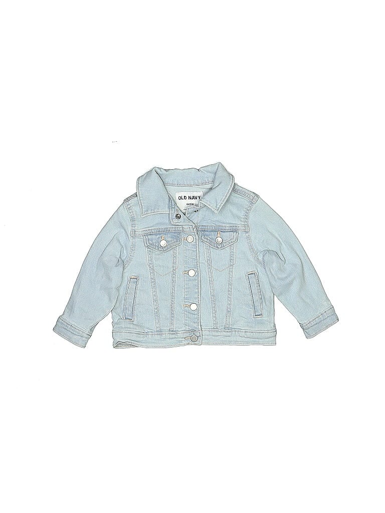 Pre-owned Old Navy Kids' Denim Jacket In Blue