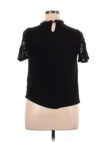 Cable & Gauge Short Sleeve Blouse (view 2)