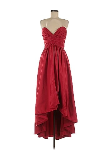 ML Monique Lhuillier Strapless Long Gown (view 1)