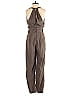Express Chevron-herringbone Brown Green Jumpsuit Size 00 - photo 2