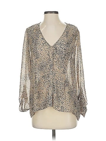 Pins and Needles 3/4 Sleeve Blouse (view 1)