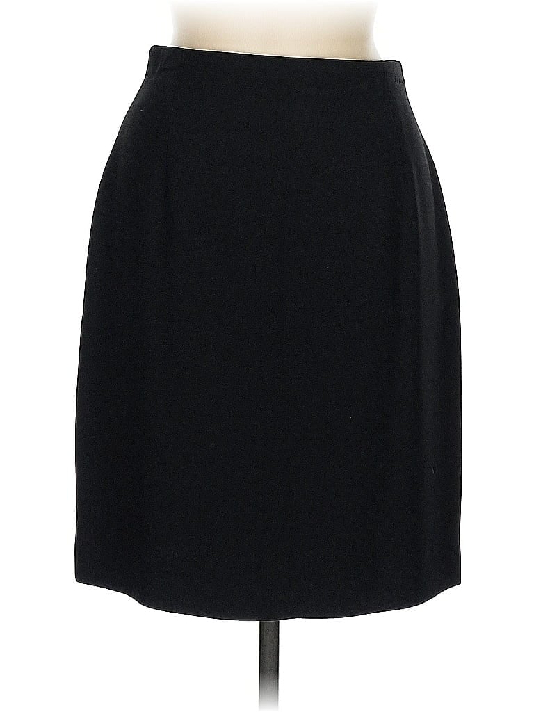 Pre-owned John Meyer Formal Skirt In Black