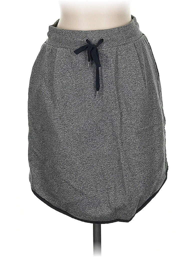 Pre-owned Madewell Casual Skirt In Gray
