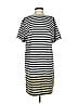 Current/Elliott Stripes Gray Casual Dress Size 3 - photo 1