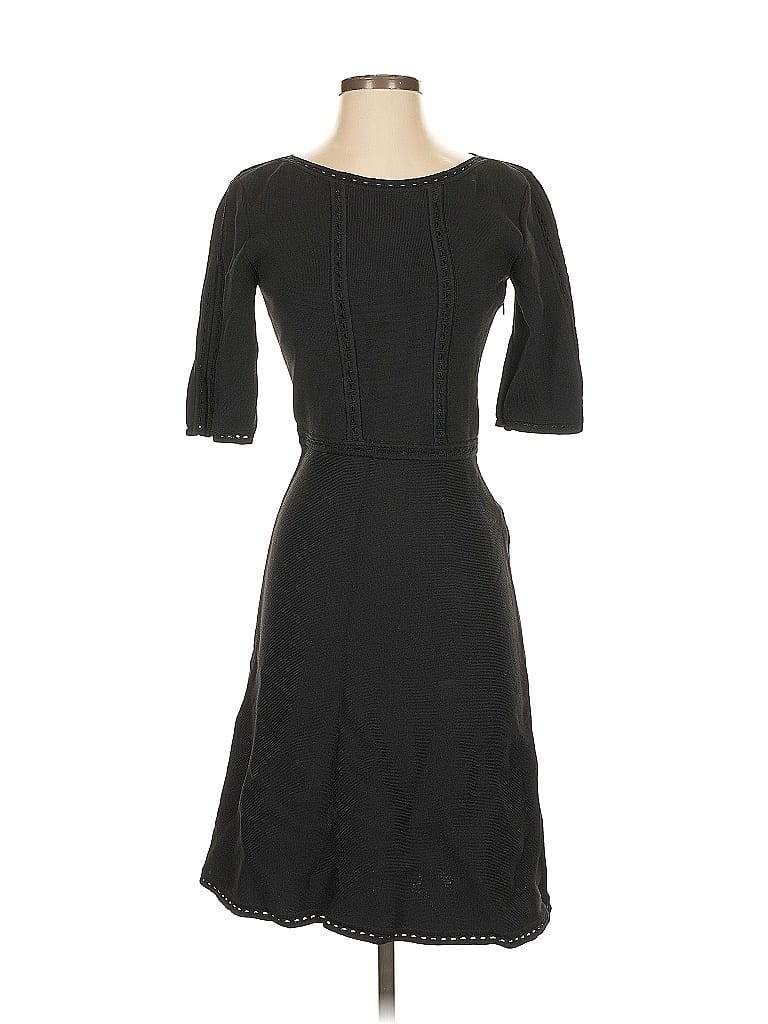 Pre-owned Reiss Casual Dress In Black