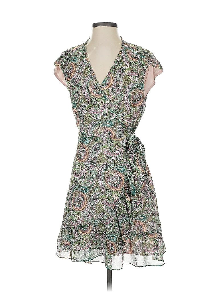 Pre-owned Allsaints Casual Dress In Green