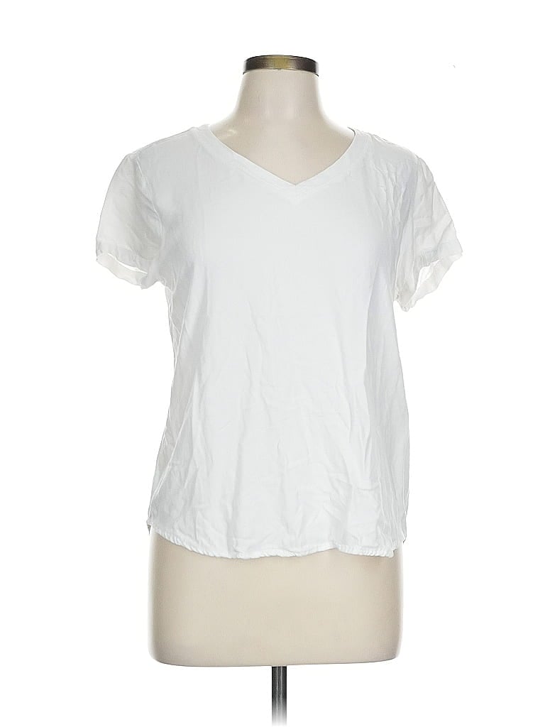 Pre-owned Assorted Brands Short Sleeve T-shirt In White