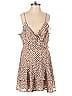 Japna 100% Polyester Polka Dots Tan Romper Size S - photo 1