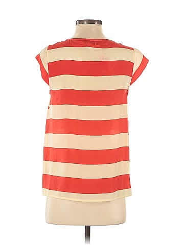 Odille Short Sleeve Silk Top (view 2)