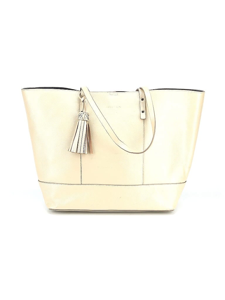 Cole Haan 100% Leather Ivory Leather Tote One size - photo 1