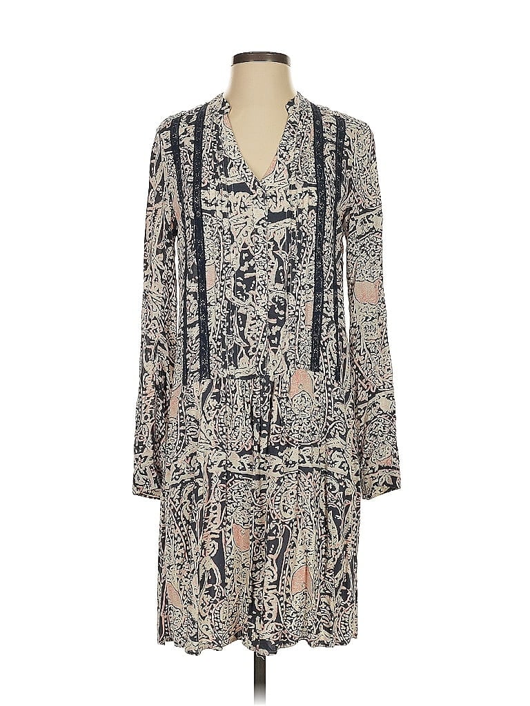 Tiny Paisley Gray Casual Dress Size XS - photo 1
