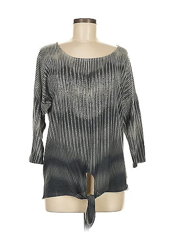 French Blu 3/4 Sleeve Top (view 1)