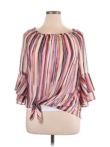 I.N. Studio 3/4 Sleeve Blouse (view 1)