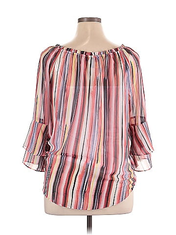I.N. Studio 3/4 Sleeve Blouse (view 2)