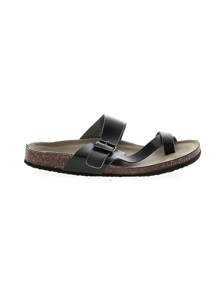 madden nyc Black Sandals Size 8 1/2 - photo 1