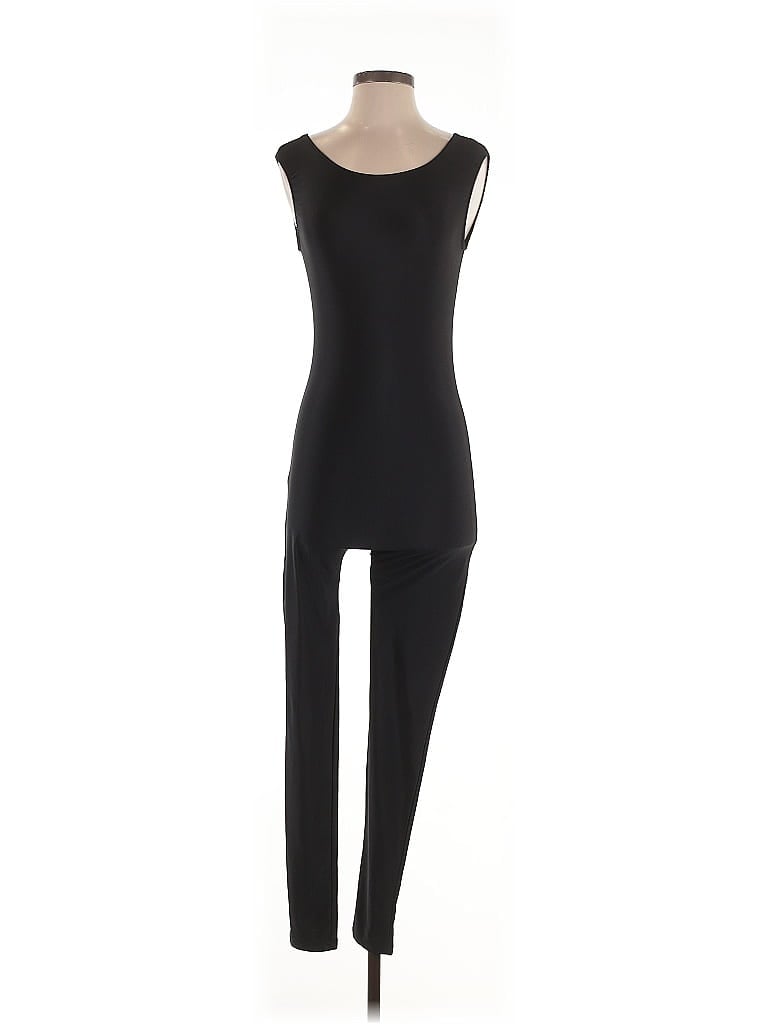 Unbranded Solid Black Jumpsuit Size M - photo 1