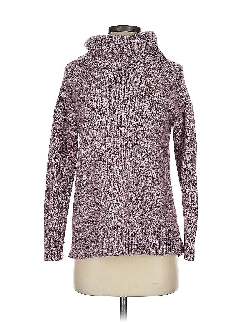 Pre-owned Old Navy Turtleneck Sweater In Purple