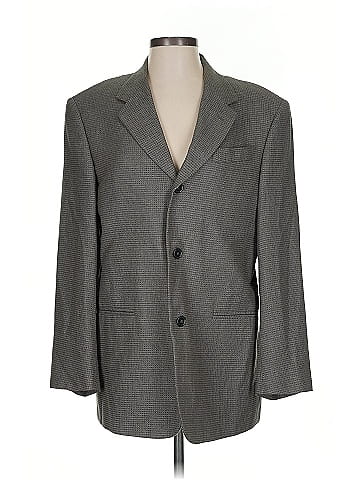 MADE IN ITALY Wool Blazer (view 1)