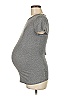 Isabel Maternity Gray Short Sleeve T-Shirt Size S - photo 5
