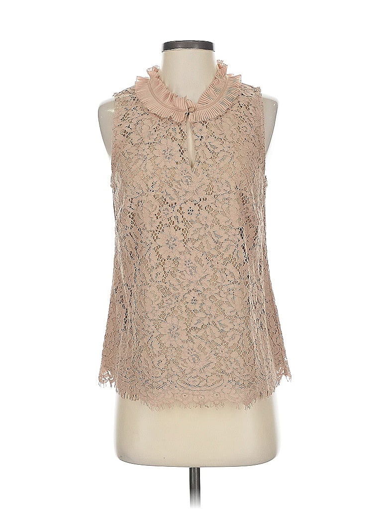 Click to view more detailed imagery on our partner's website Pre-owned Jcrew Sleeveless Blouse In Brown