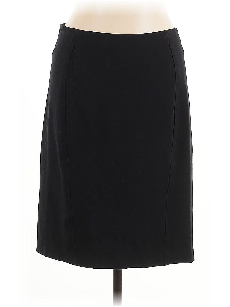 Pre-owned Ann Taylor Formal Skirt In Black