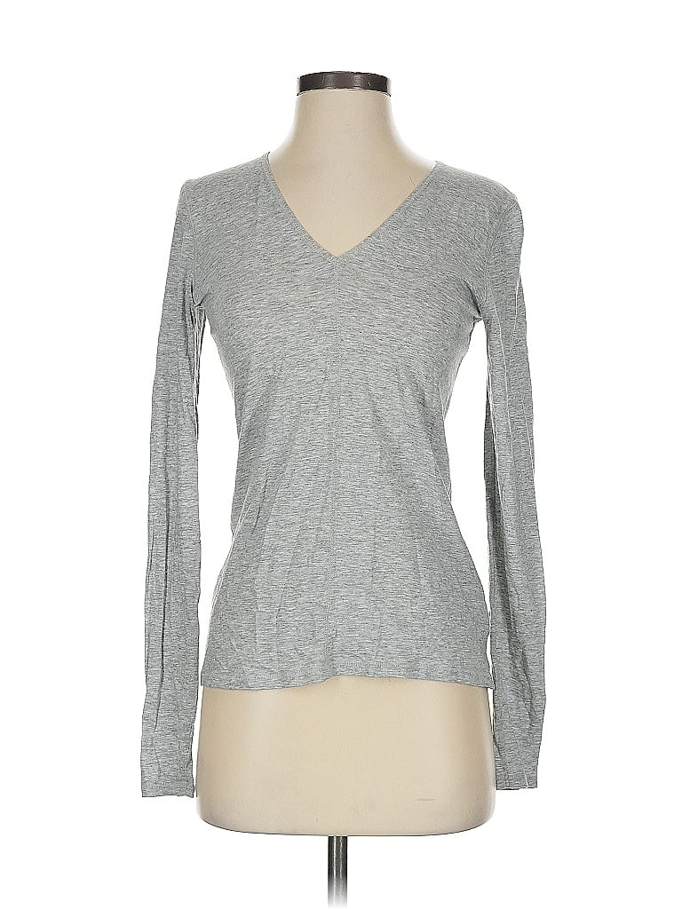 Click to view more detailed imagery on our partner's website Pre-owned Nordstrom Signature Long Sleeve T-shirt In Gray