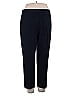 Ann Taylor Factory Solid Blue Casual Pants Size 14 - photo 1