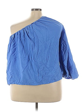 Future Collective 3/4 Sleeve Blouse (view 2)