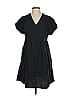 Universal Thread 100% Cotton Solid Black Casual Dress Size XS - photo 1