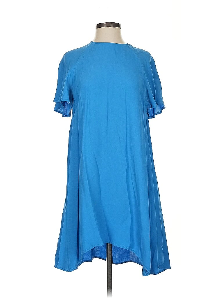Pre-owned C/meo Collective Casual Dress In Blue