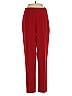 Badgley Mischka Solid Red Casual Pants Size XS - photo 1