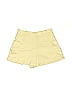 Mustard Seed 100% Polyester Solid Yellow Khaki Shorts Size L - photo 1