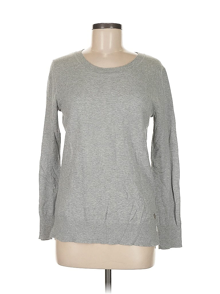 Pre-owned Juicy Couture Pullover Sweater In Gray