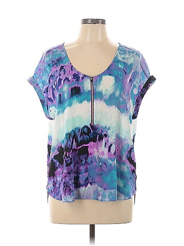 Bold Elements Short Sleeve Blouse (view 1)
