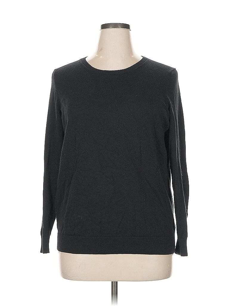 Pre-owned Amazon Essentials Pullover Sweater In Black