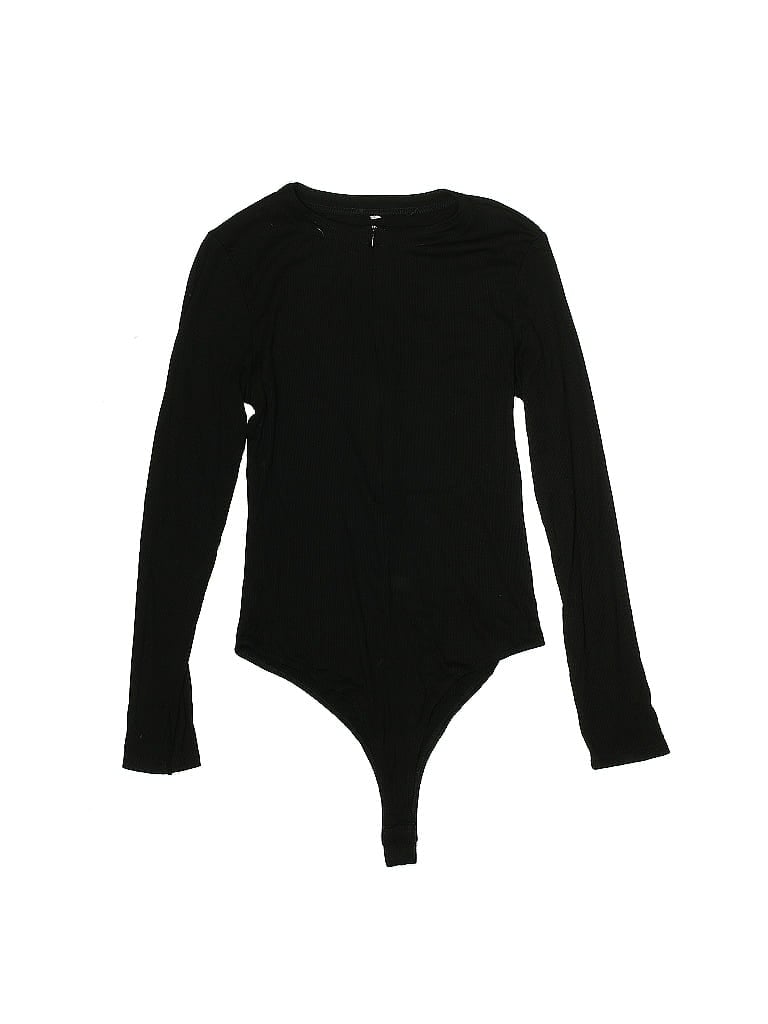 Pre-owned Unbranded Bodysuit In Black