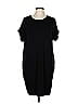Barbour Solid Black Casual Dress Size 10 - photo 1