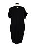 Barbour Solid Black Casual Dress Size 10 - photo 2