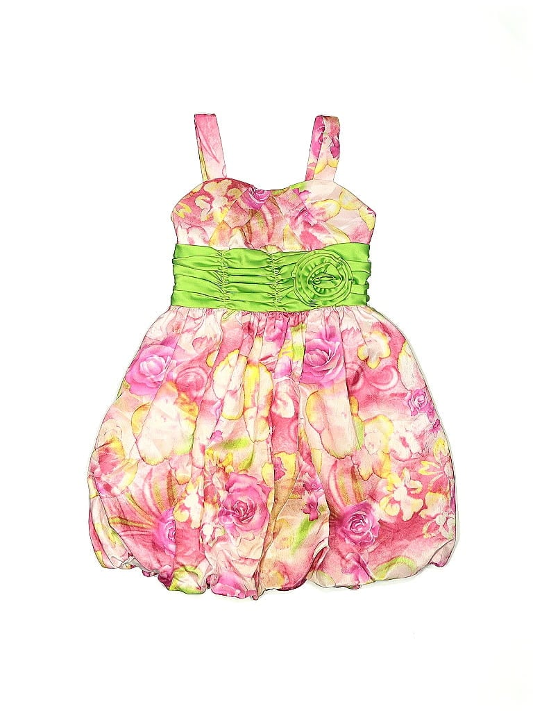 Click to view more detailed imagery on our partner's website Pre-owned Bonnie Jean Kids' Dress In Pink