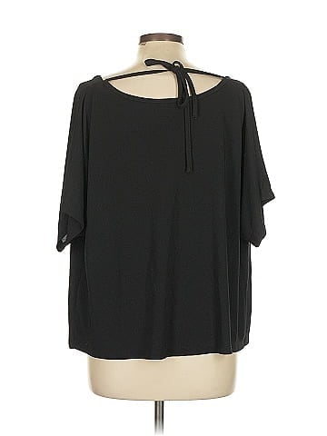 Donna Karan New York 3/4 Sleeve Top (view 2)