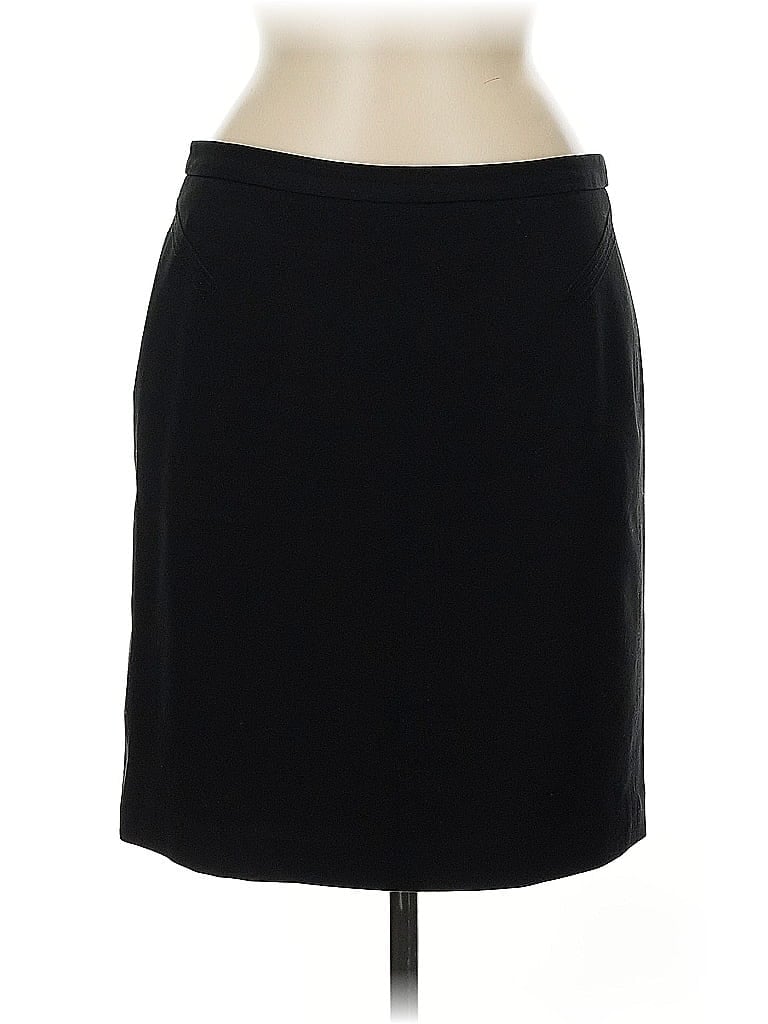 Pre-owned Ann Taylor Loft Formal Skirt In Black