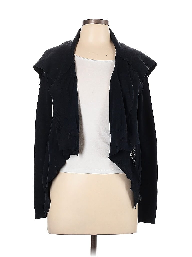 Click to view more detailed imagery on our partner's website Pre-owned Guess Jeans Cardigan Sweater In Black