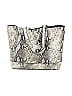 Cole Haan 100% Leather Animal Print Gray Leather Tote One size - photo 1