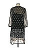 J.Jill 100% Polyester Paisley Black Casual Dress Size S - photo 2