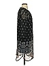 J.Jill 100% Polyester Paisley Black Casual Dress Size S - photo 4