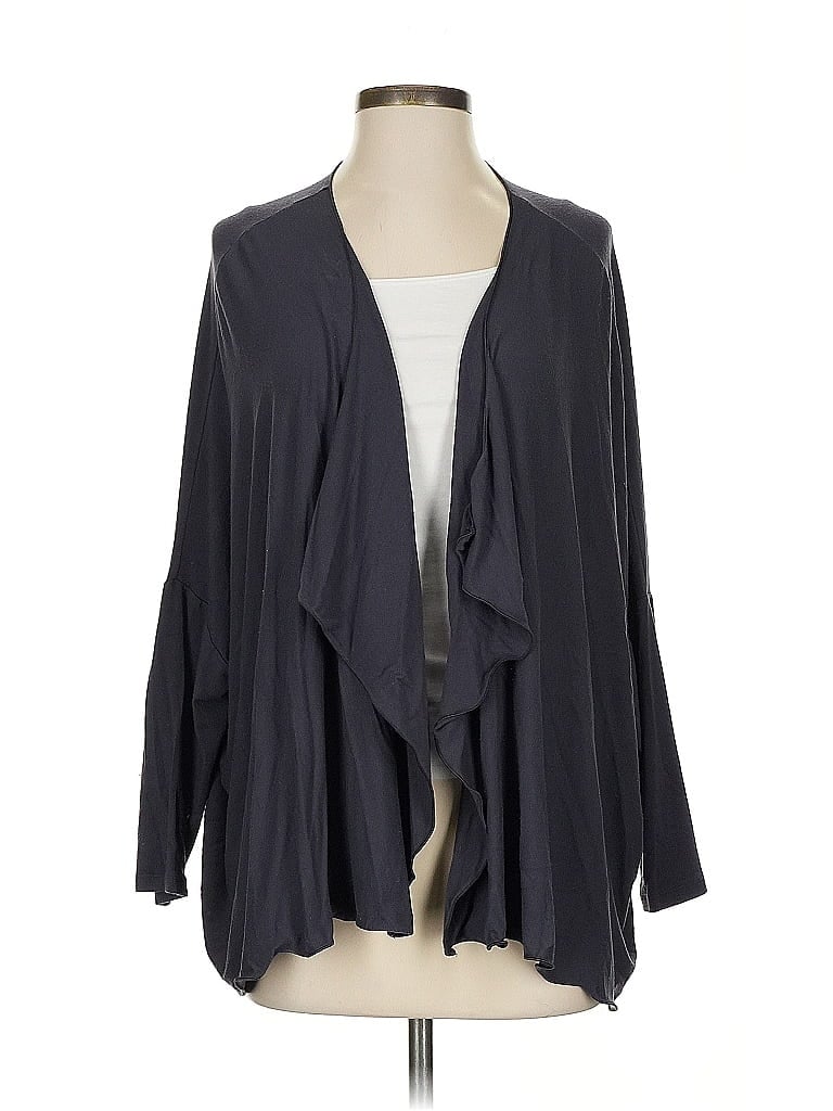 Pre-owned Naya Cardigan Sweater In Gray