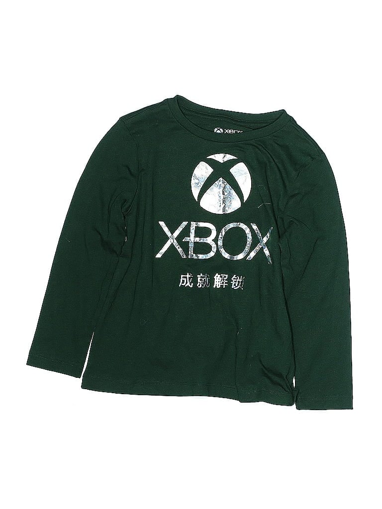 ASSORTED BRANDS Pre-owned Kids' 3/4 Sleeve T-shirt In Green