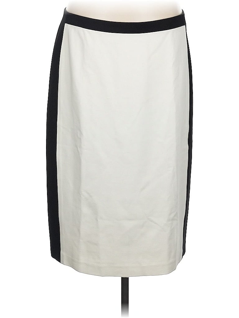 Pre-owned Talbots Casual Skirt In White